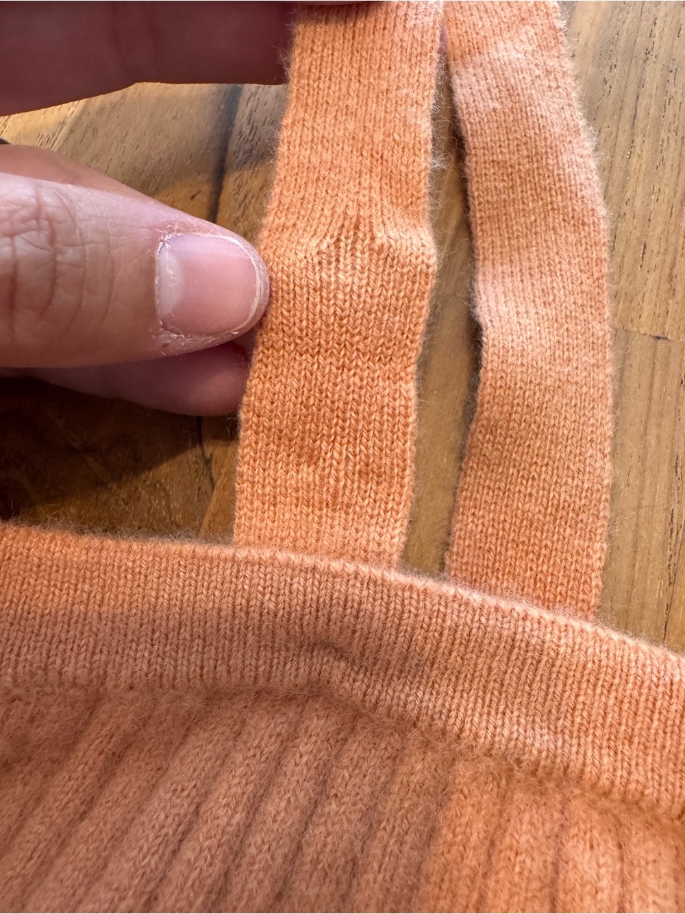 ULLA JOHNSON Wool & Cashmere Ribbed Cropped Tank Top Women’s XL Button Front - Picture 4 of 11
